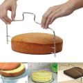13 Inch Cake Cutter Wire Cake Slicer Stainless Steel Cake Leveler. 