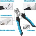 Dog Nail Clippers - Professional Pet Nail Clipper & Trimmer with Safety Guard | Includes Nail File for Cats & Dogs. 
