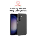YOUKSH Samsung S24 Plus Wing Case - Samsung S24 Plus Paper Case - Samsung S24 Plus Thin Lightweight Back cover. 