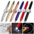 1/5Pcs Luminous Spinner LED Light Spinning Pens Release Pressure Student Gift Spinning Ballpoint Pen. 