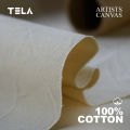 Tela Art - Artist Canvas Roll 5.2ft x 16.2ft / 1.5 meter x 5 meter. 