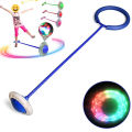 Sports Ankle Skip Ball, Flashing Jumping Ball for Boys Girls Fitness Toy - 5 Colors. 