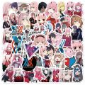 Darling In The Franxx Anime Stickers Decals Skateboard, Laptop, Suitcase, Motorcycle 10/25/50Pcs. 