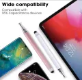 2 In 1 Stylus Pen For Cellphone Tablet Capacitive Touch Pencil For Smart Phone Layor| 2 in 1 Universal Stylus Pen for Tablet Mobile Phone Pad Screen Podazz Double-headed Silicone Disc Drawing Tablet Phone Capacitor Pen. 