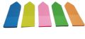 Post it Sticky Flags, 100 Sheets, 5 colors, 45 x 12mm. 