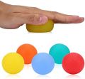 Pack of 1 Gel Hand Balls, Hand Therapy Squeeze Exercise Stress Balls Finger Wrist for Arthritis Hand, Finger, Grip Strengthening and Stress Relief, Silicone Hand Therapy Exercise Ball (Random Colour). 