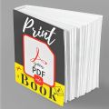 Turn Your PDF file into a Printed Book. 