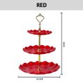 3 Tier High Tea Stand Dessert Cupcake Cakes Fruit Party Serving Platter Tray Food Tower Plates. 