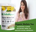 Mullein Leaf Organic, Mullein Tea 8 oz, Vegan Tea Loose Leaf, Dried Mullein Leaves, Mullein Detox Lungs Tea, 100% Natural Herbal Tea, Resealable Bag - Packaged In The USA, Yobalty Nutrition (8 Ounce). 