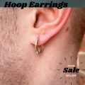 Simple Small Bali For Men & Women Round Earrings Simple Hoop Bali design, small and light weight Hoop Bali earrings adult ages best quality design Stainless Steel Ear Rings. 