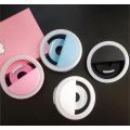 Rechargeable Mini LED Selfie  Ring Light Fill Light Phone Flash led light for selfie. 