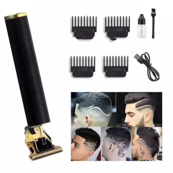 Vintage%20T9%20Trimmer%20for%20Men%20Hair%20Zero%20Gapped%20Clipper%20Professional%20Cordless%20Haircut%20Electric%20USB%20Charging%20Beard%20Trimmer%20for%20Men%20Wireless%20Rechargeable%20Personal%20Hair%20Men%20Grooming%20Beard%20Liner.%20Black%20-%20Image%206
