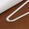 【happy one】16-24inch shipping Popular N193 Beautiful fashion Elegant silver colorSNAKE Necklace TOP quality Gorgeous. 