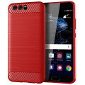 Brushed Texture Case For Huawei P10 Silicone Cases for p10 Huawey Luxury Carbon Fiber Soft TPU Phone Cover. 
