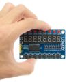 TM1637 4 Bits/TM1638/MAX7219 8 bit Digital LED Display Module 7 Segment 0.36Inch Clock RED Anode Tube Four Serial Driver. 