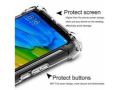 Oppo F9 Pro Anti-Shock Drop Resistance Transparent TPU Case Silicone Back Cover. 