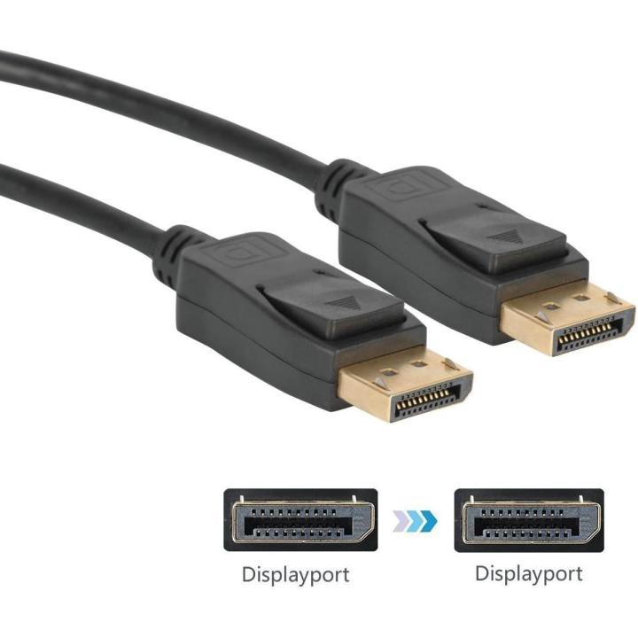 Display Port (DP) Cable - Male To Male
