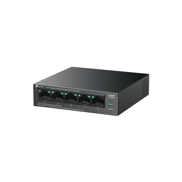 TP-Link%20Network%20Gigabit%20Desktop%20Switch%20LS105GP%205-Port%20Gigabit%20Desktop%20Switch%20with%204-Port%20PoE+%20-%2018%20Months%20Brand%20Warranty%20-%20Image%204