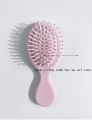 Mini Baby Hair Brush - Premium Soft Bristle For Gentle Hair Care - Random Color. 