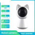 Hightech 1080P Cat kitty Camera 2MP Wireless IP Camera P2P Security Surveillance Night Vision IR Home Security Robot Baby Monitor. 