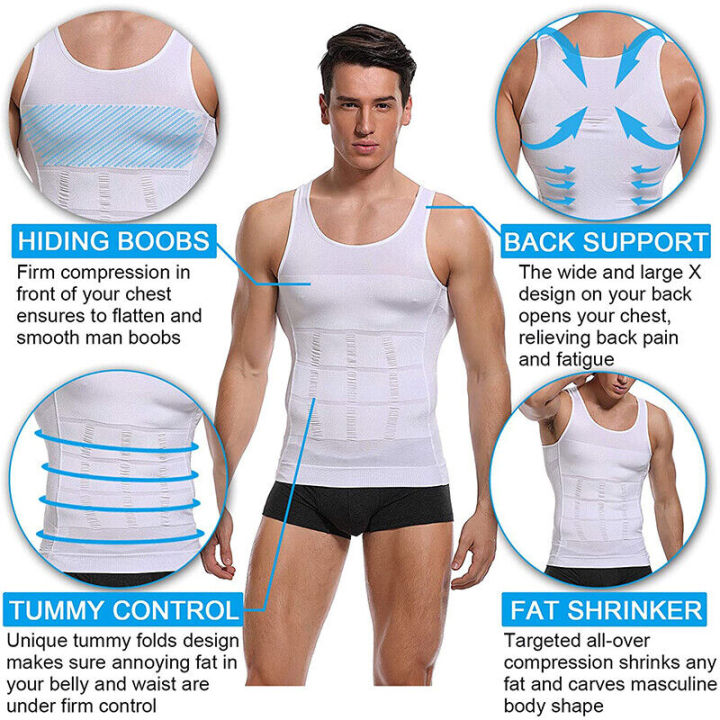 Slim%20n%20Lift%20Body%20Shaper%20Vest%20for%20Men%20(Black%20/%20White)%20Stretchable%20Tummy%20Tucker%20Vest%20Sliming%20Banyan%20-%20Image%207