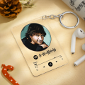 Spotify Acrylic Keychain |  Concave Craft | Spotify Keychain |  Spotify Keychain | Music Keychain | Personalized Keychain | Custom Keychain | Keychain for Women | Bag Keychain | Light Keychain | Acrylic Keychain | Gift Keychain. 