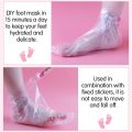 100Pcs Transprent Disposable Foot Bags Detox SPA Covers PE Plastic Foot Film Prevent Infection Chapped Feet Care Pedicure Tools. 