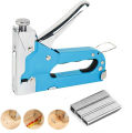 3 in 1 Heavy Duty Iron Staple Device – Wood Stapler, Upholstery & DIY Stapler Tool. 