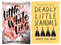 Debutantes series ( Little White Lies + Deadly Little Scandals  ) Set of 2 Books  by Jennifer Lynn Barnes. 
