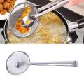 Stainless Steel | Multi-Functional | 2-in-1 Fry Tong | Oil Filter Chamita | Rasgulla Server | Spoon | Deep Frying Strainer | Cooking Clip Tongs | BBQ Frying Spoon | Non-Stick Safe Strainer | French Fries & Pakora Fry Tool | Kitchen Gadget. 
