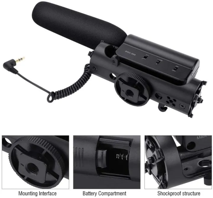 TAKSTAR%20SGC-598%20Interview%20Microphone%20for%20Nikon/Canon%20Camera/DV%20Camcorder%20-%20Image%206