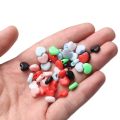【Happytree】 50PCS Colorful Love Heart Shape Silicone Cord Locks Adjustable Mask Drawstrings Toggles Non Slip Stopper Lanyard Buckle Tools. 