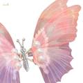 Butterfly Hair Clip Children Headwear Women Girls Cute Hair Accessories Clip Purple. 