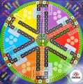 2 Sided Foldable Large Size Six Person Ludo (18 x 18inch). 