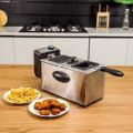 Geepas 3 ltrs Deep Fryer with Stainless Steel Housing, GDF36015, 2 Years Warranty. 