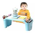 Study And Drawing Table For Kids Children Portable Multipurpose Plastic Table for Kids and Adult 2 in 1 Study Mini Drawing ,Computer and Laptop Table Desk With Storage Box. 