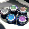 MAFFICK Lunar Glow Highlighter Powder Planetary Highlighter Cosmic Planet Highlight Eyeshadow Cheek Blusher Body Glitter Powder. 