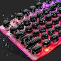 Wired Gaming Keyboard RGB Backlit Multimedia. 