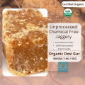 Certified Organic Desi Gur – 100% Unprocessed Chemical-Free Jaggery. 