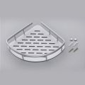Single Layer Multipurpose Kitchen Bathroom Corner Shelf Wall Mount Storage Rack Bathroom Rack Soap Holder Storage Box Shower Rack Shelf. 