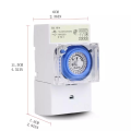 sul181h Mechanical Timer 24 hours Time Switch Relay Electrical Programmable Timer 24 hour Din Rail Timer Switch. 
