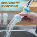 Silicone Kitchen Shower Fan Faucet 360 Flexible Kitchen Faucet water Tap Shower Head Water Filter Sprink. 