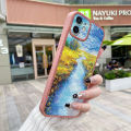 YIWESAN Case For Realme X50m 5G Case Oil Painting Landscape Thin Shockproof Square Edge Silicone Casing Full Lens Cover Camera Protect Cases Softcase. 