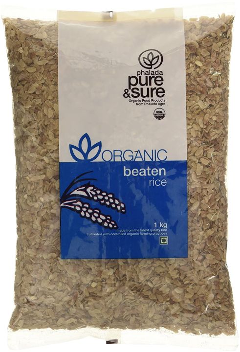 Organic Beaten Rice - Medium 227G | Daraz.pk