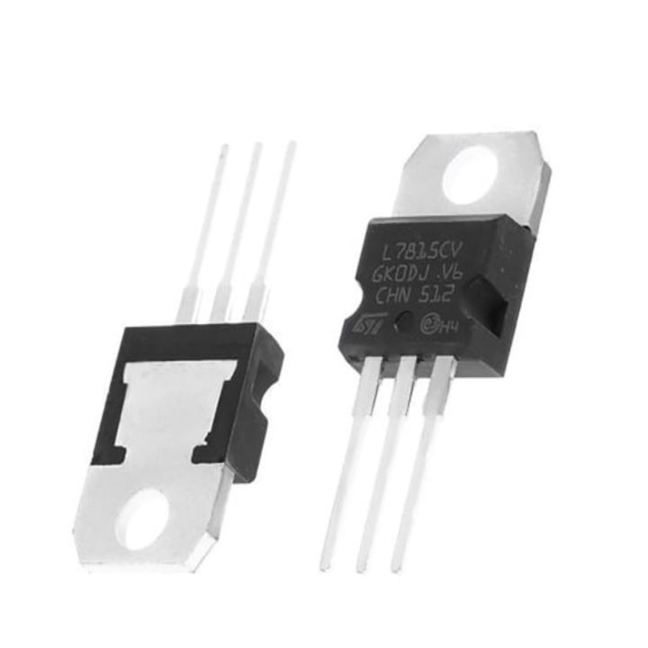 LM7815 L7815 7815 Linear Voltage Regulator IC 15V Fix Output IC In Pakistan