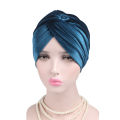 Indian Turban Hat Fine Workmanship Brimless Pure Color Turban Cap. 