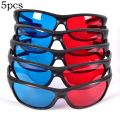 3d Glasses Red Blue Cyan 3d Anaglyph Glasses for Mobile Laptop TV etc. 