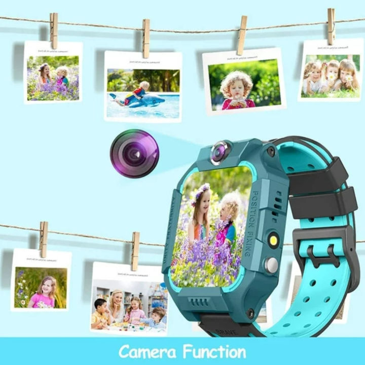 Z6f kids smart watch SOS phone watch IP67 waterproof remote photo smartwatch compatible for iOS Android