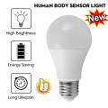 Motion Sensor Bulb ,9W & 7W. Motion Activated Dusk to Dawn  Light Bulb Outdoor/Indoor for Front Door Porch Garage Basement Hallway Closet.. 