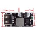 QC3.0 QC2.0 USB DC-DC Buck Converter Charging Step Down Module to Fast Quick Charger Circuit Board for Solar or UPS Battery to Fast Mobile Charger MH-KC24 6-32v to 5v Step Down Fast Charger Module 6-32V 9V 12V 24V to Fast Quick Charger Pakistan e shop. 